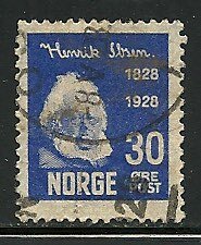 Norway # 135, Used