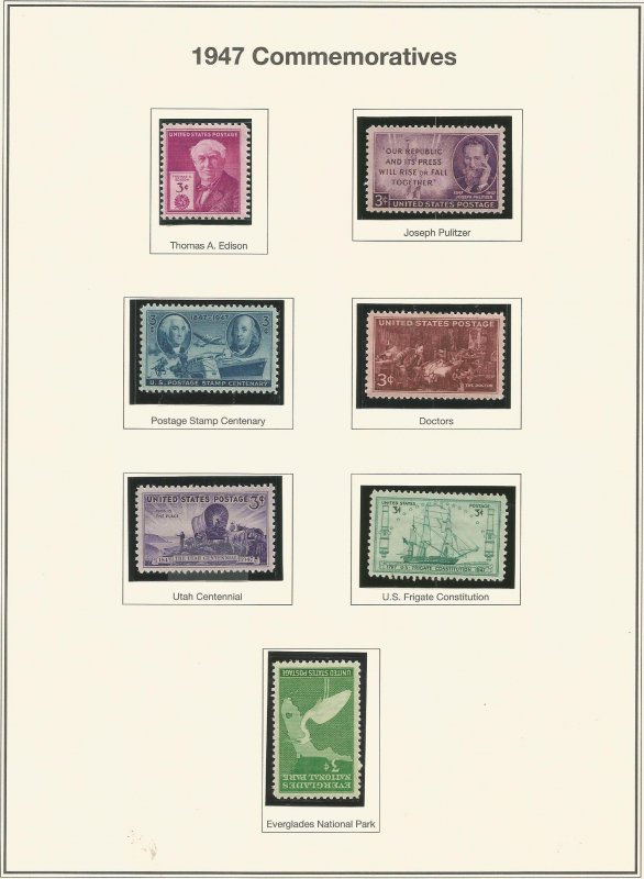 U.S. of America Postage Stamps