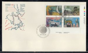 Canada Scott 1107a LR Pl Blk FDC - Exploration of Canada