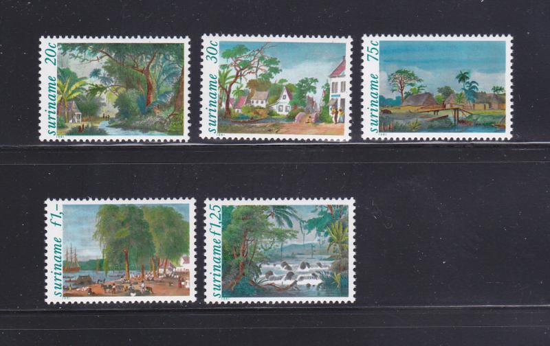 Surinam 583-587 Set MNH Scenes (B)