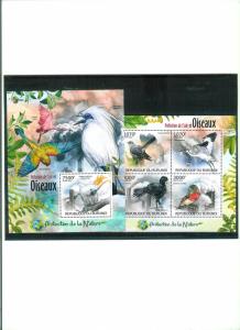 Burundi 2012 - BIRDS - MNH