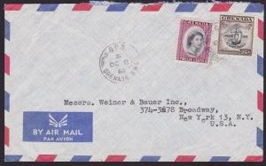 GRENADA 1960 airmail cover to USA...........................................6488 