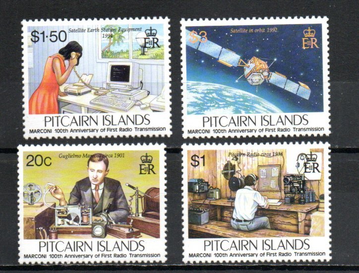 Pitcairn #432-435 MNH