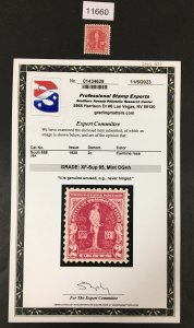 US STAMPS # 688 MINT OG NH ** PSE GRADED XF-SUP 95 CERT** SMQ $80  LOT #11660