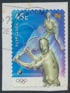 Australia  SG 2024 SC# 1872 Used SA  Olympics Tennis see details & scan    