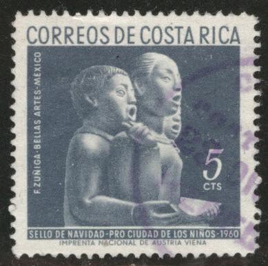 Costa Rica Scott RA10 used 1960 Postal Tax Stamp