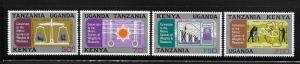 Kenya Uganda Tanzania KUT 1971 Conversion to metric system of weights MNH