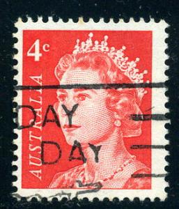 Australia - Scott #397 - 4c - Queen Elizabeth II - Used