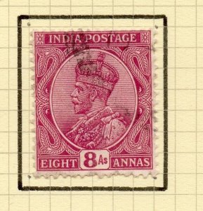 India 1926-33 Early Early Issue Fine Used 8a. NW-199628