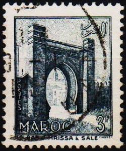 Morocco(French). 1955 3f  S.G.451 Fine Used