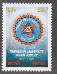 Nepal # 421, Tribhuvan University, Mint NH,