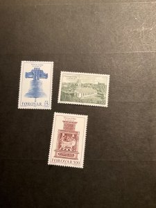 Faroe Islands Scott #186-8 never hinged