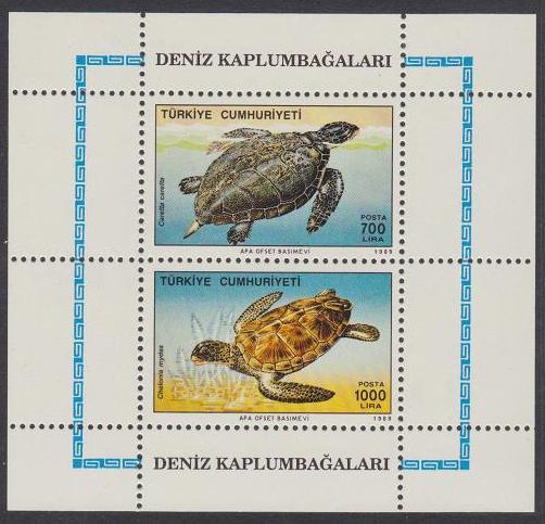 Turkey Sea Turtles MS SG#MS3061 SC#2457a