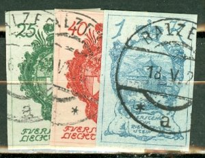 KT: Liechtenstein 18-25 used CV $46; scan shows only a few