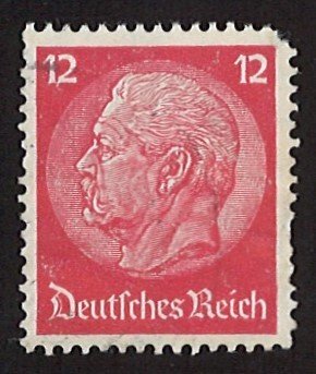 1932 Paul von Hindenburg, Deutsche Reich, 15Pfg. MC #469 CV $30.30 (LL-107)