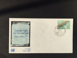 UN FDC Scott 343, Unaddressed, see image, Free Shipping