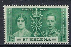 St Helena 115 MH 1937 issue  (mm1128)