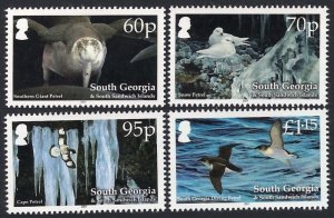 2011 South Georgia and South Sandwich Islands 533-536 Birds 13,50 €