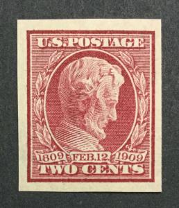 MOMEN: US #368 MINT OG NH VF/XF #24224