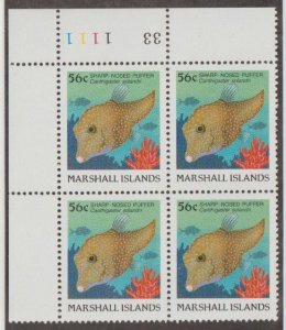 Marshall Islands Scott #180 Stamps - Mint NH Plate Block