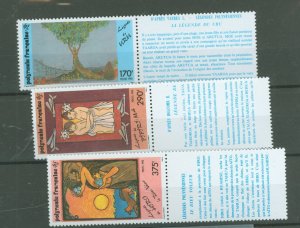 French Polynesia #549-551 Mint (NH) Single (Complete Set)