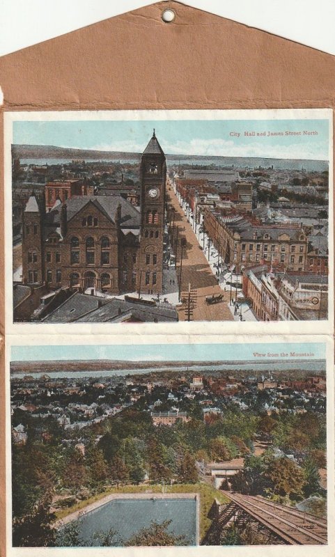 Post Card Folder   Fort Hamilton  Great Indian item