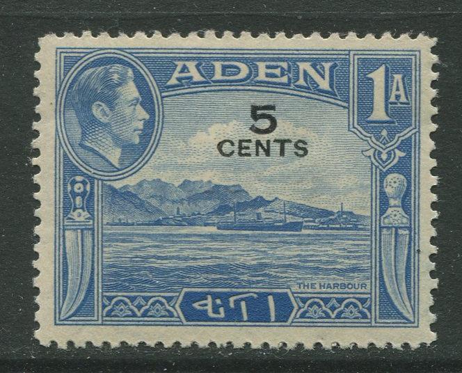 STAMP STATION PERTH Aden #36 KGVI Definitive Overprint Issue 1951 MNH CV$0.25.