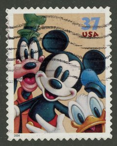 US 3865 Used : Mickey & Friends