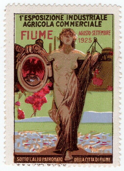 (I.B) Italy Cinderella : Industrial & Commercial Exposition (Fiume 1925)