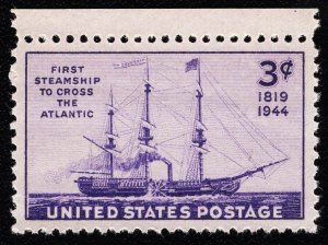 US 923 MNH VF 3 Cent Steamship Savannah