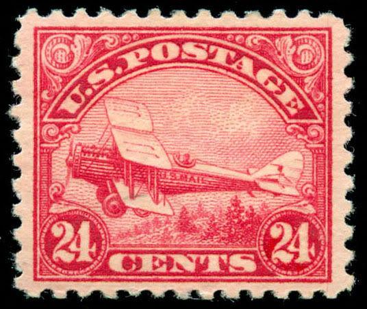 momen: US Stamps #C6 Mint OG XF