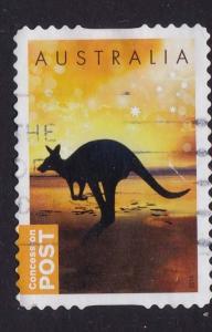 Australia 2014 Kangaroo Comcession Post  - used S/a