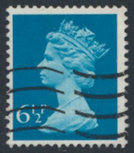 GB  Machin 6½p SG X872 1 band  shifted Used SC# MH60  see scans & details