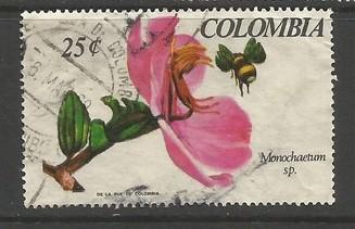 COLOMBIA 768 VFU ORCHID C271-1