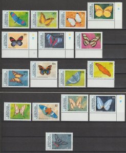 GRENADA/GRENADINES 1991 SG 1340/55 MS 1356 MNH Cat £31