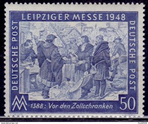 Germany 1948, Leipziger Messe, Leipzig Fair, 50pf, sc#582, MNH