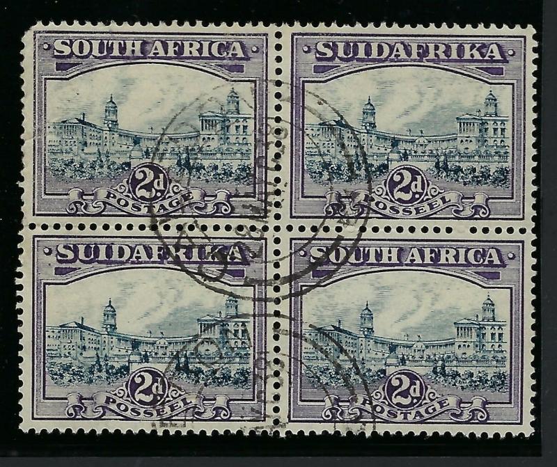 37, USED BLOCK OF 4, VERY FINE, SCOTT $150.00