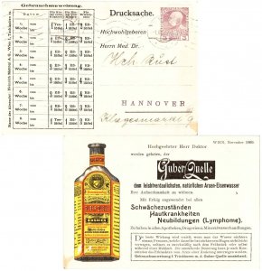Austria 3h Emperor Franz Josef Printed-to-Private-Order Postal Card 1909 Wien...