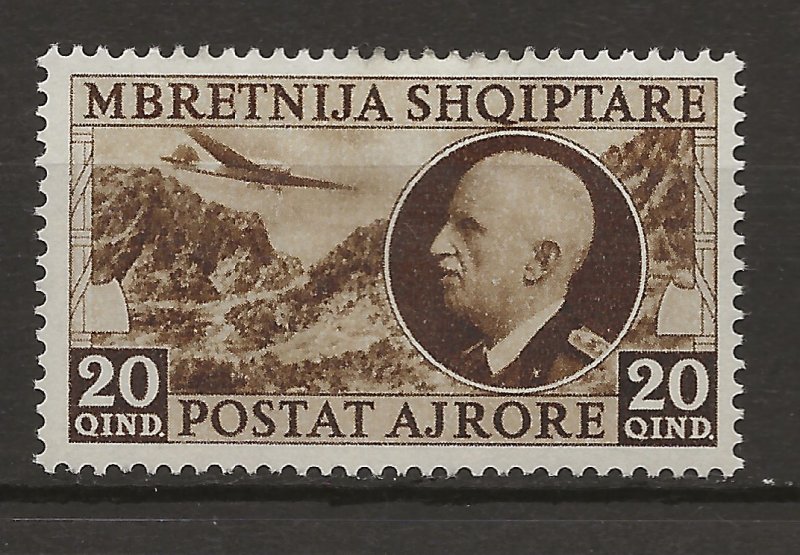 Albania C46 Mi 312 MLH VF 1939 SCV $32.50 (jr)