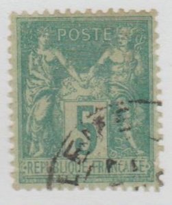 France Scott #78 Stamp - Used Single