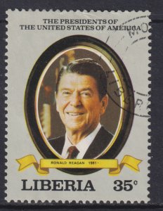 Liberia 940 American Presidents 1982