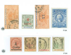 Mauritius #112/120 Used Single
