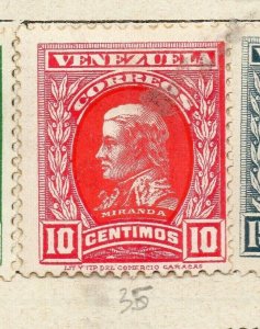 Venezuela 1911 Early Issue Fine Mint Hinged 10c. NW-169136