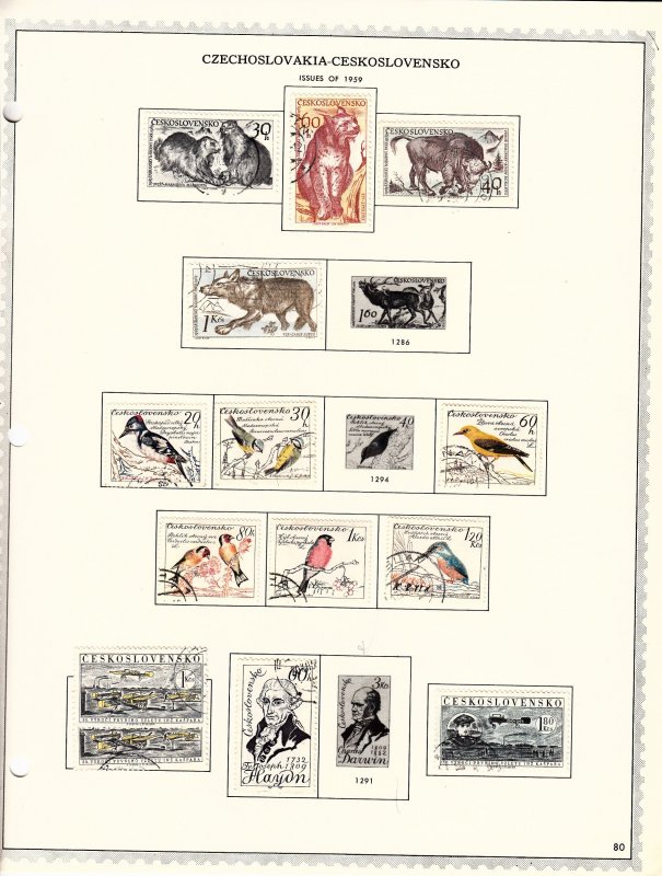 czechoslovakia  lot 104