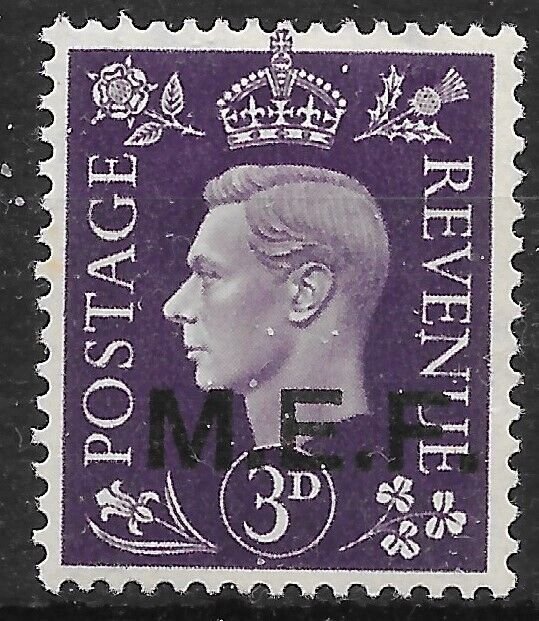 B.O.I.C.-MEF SGM4 1942 3d VIOLET MTD MINT