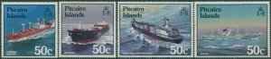 Pitcairn Islands 1987 SG296-299 Ships set MNH