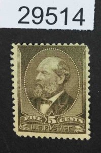 US STAMPS  #205 MINT OG H $240 LOT #29514