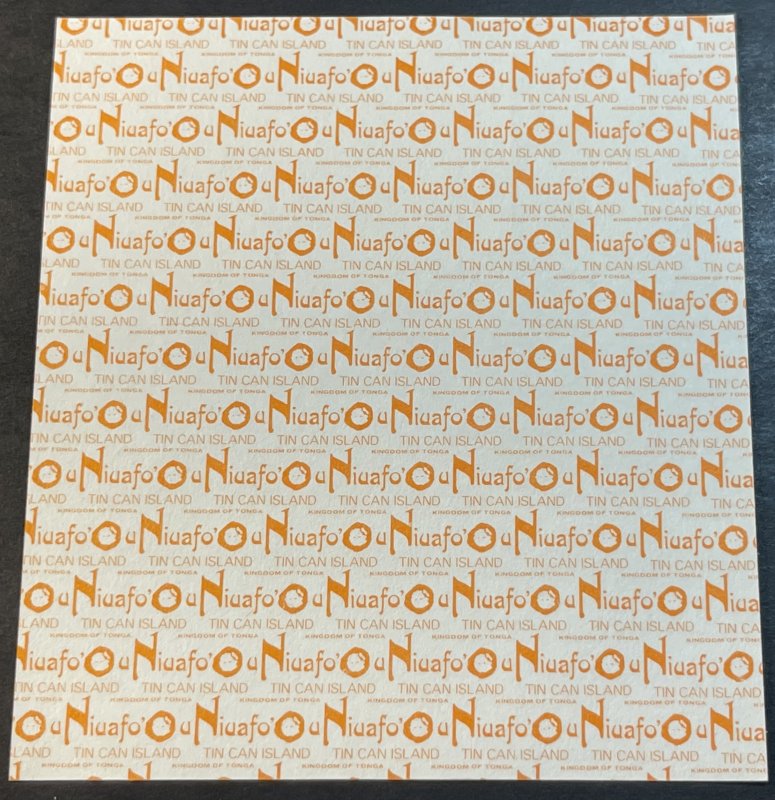 NIUAFO'OU # 50--MINT/NEVER HINGED---SPECIMEN---SOUVENIR SHEET--1984
