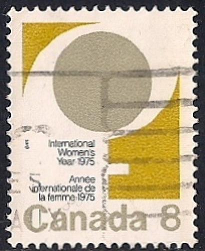 Canada #668 8 cent Women's Year used XF