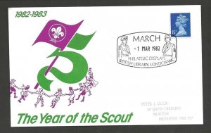 1982 Boy Scouts Great Britain Philatelic Displays British Library